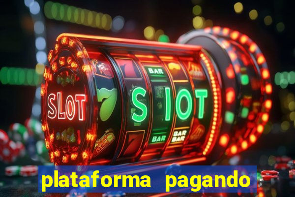 plataforma pagando bem hoje